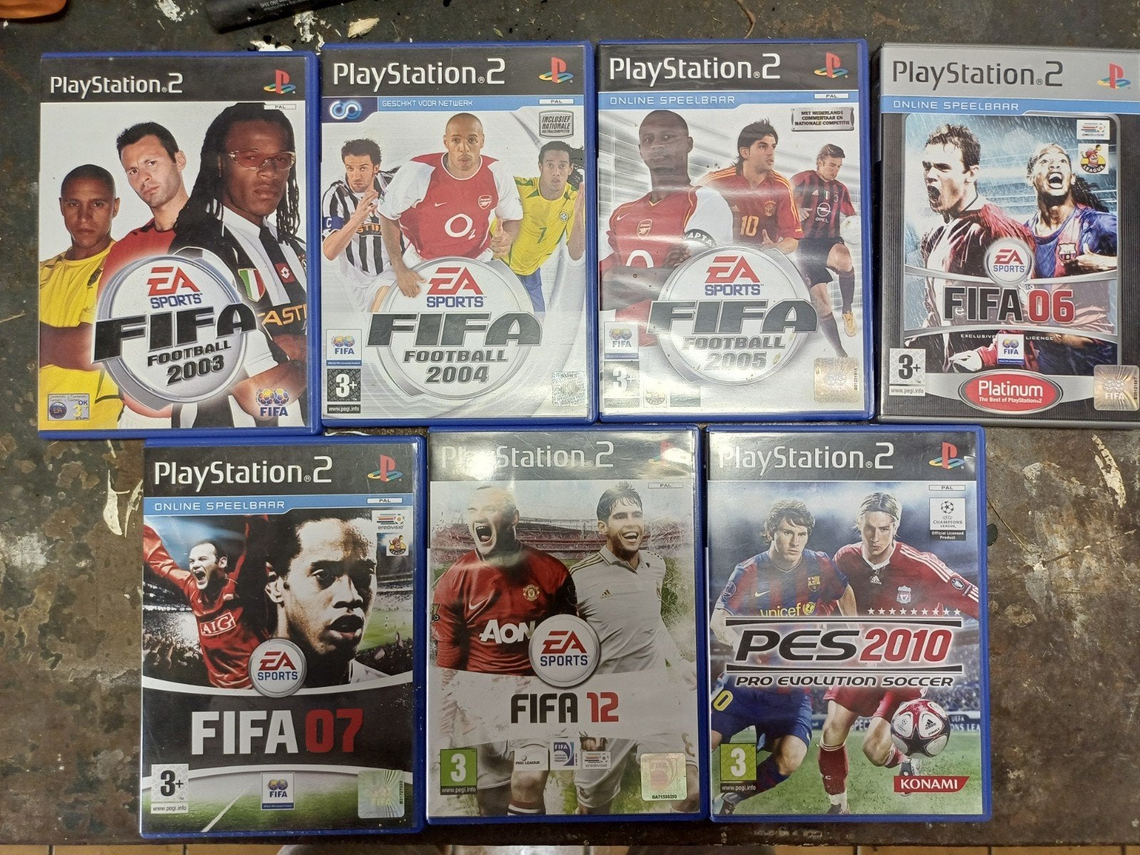 Jeux Playstation 2, Enlèvement