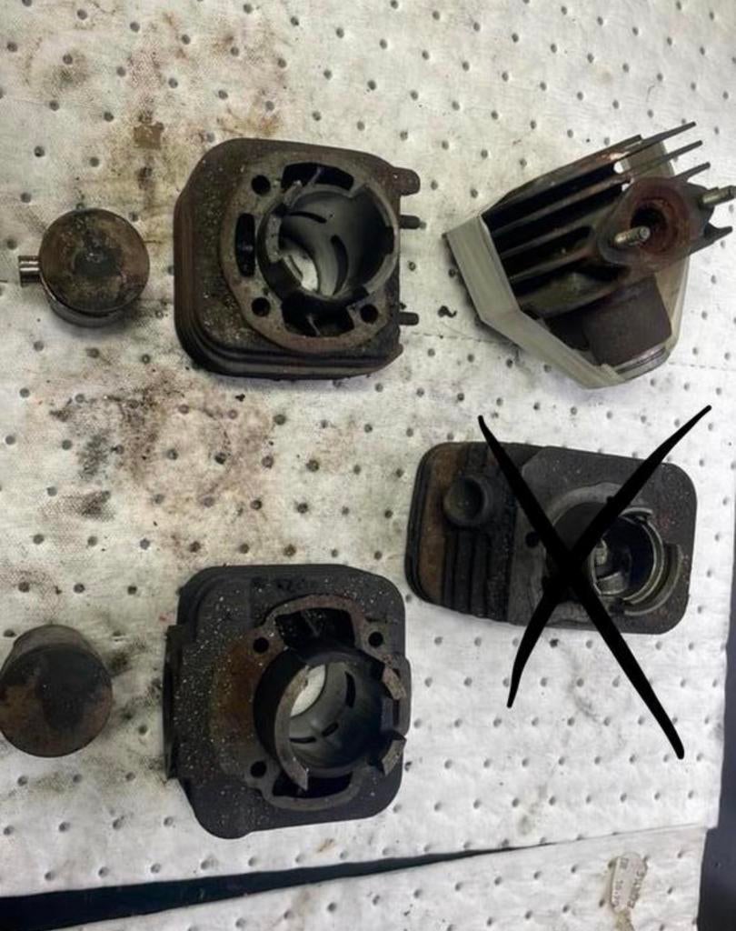 3 cilinders met zuiger, Enlèvement ou Envoi, Comme neuf, Vespa