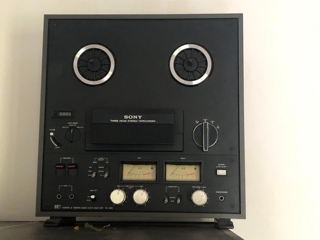 SONY TC-399 THREE HEAD STEREO 2 TRACK 1/4" TAPE RECORDER, Enlèvement