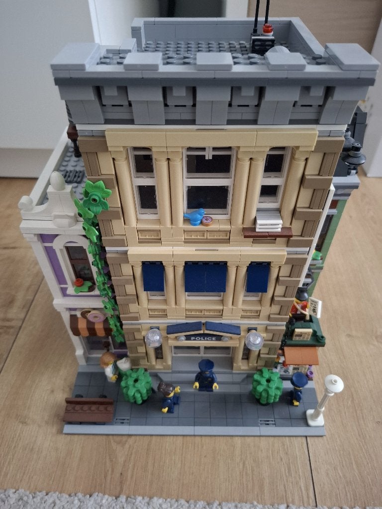 lego politiestation 10278, Ophalen, Lego, Zo goed als nieuw, Compleet