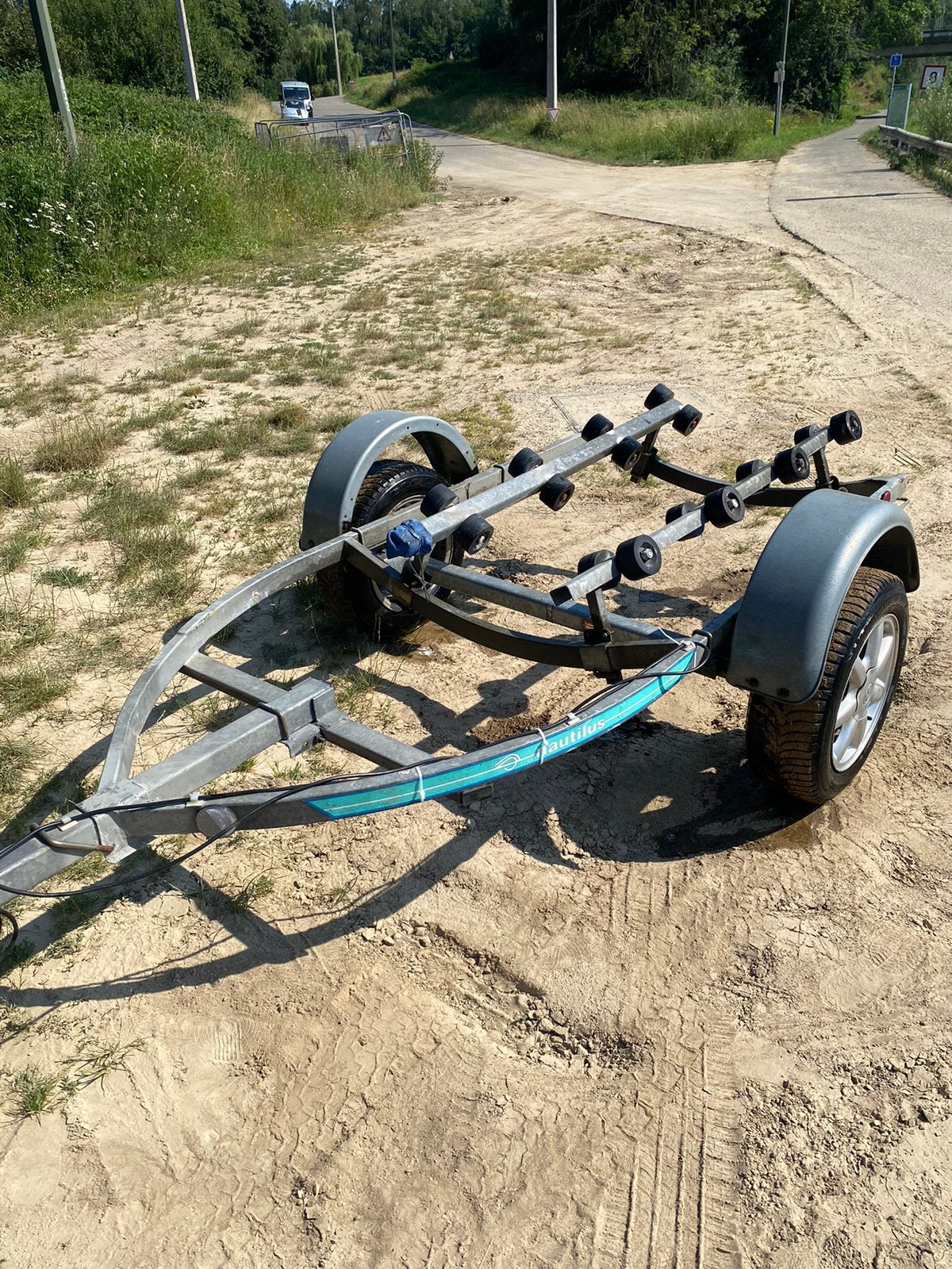 Jetski trailer of kleine boot mer rollen, Ophalen, Minder dan 1500 kg, Gebruikt, Jetskitrailer