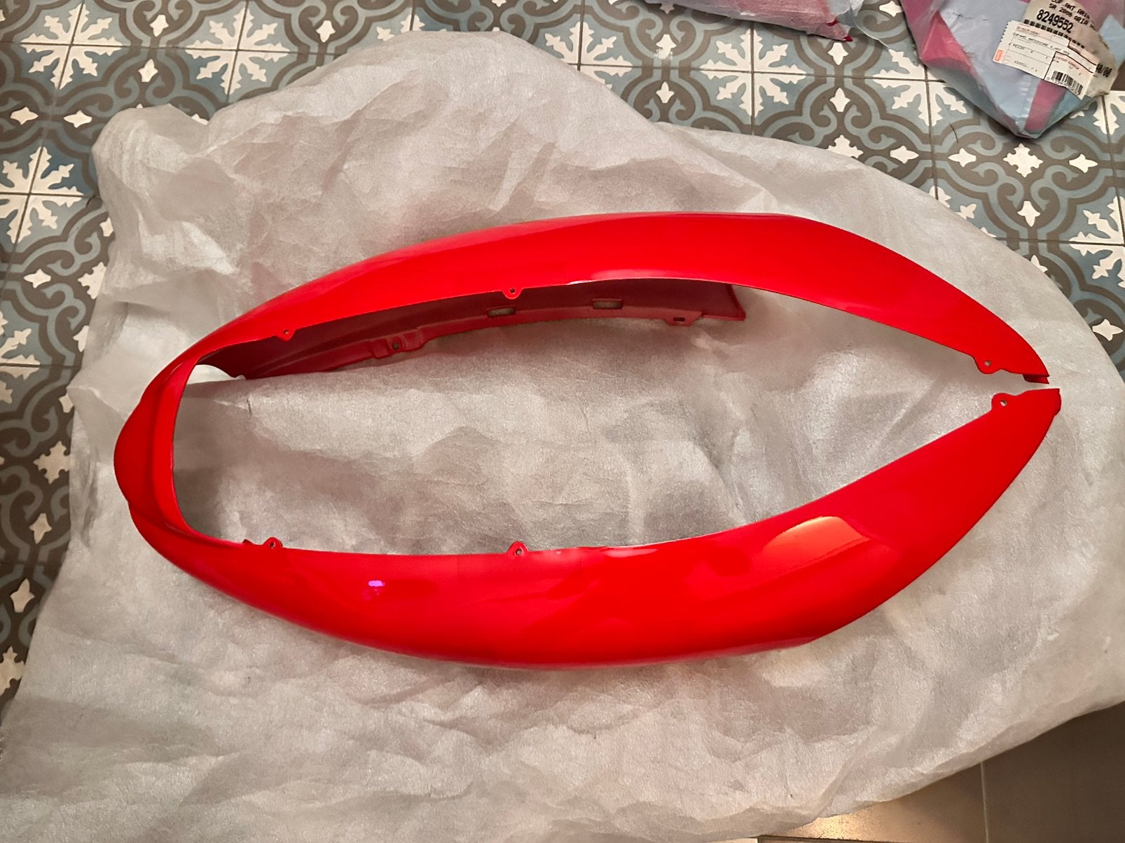 NOS Kapdelen “HOT RED” Aprilia sr50 www, Ophalen, Nieuw, Kap