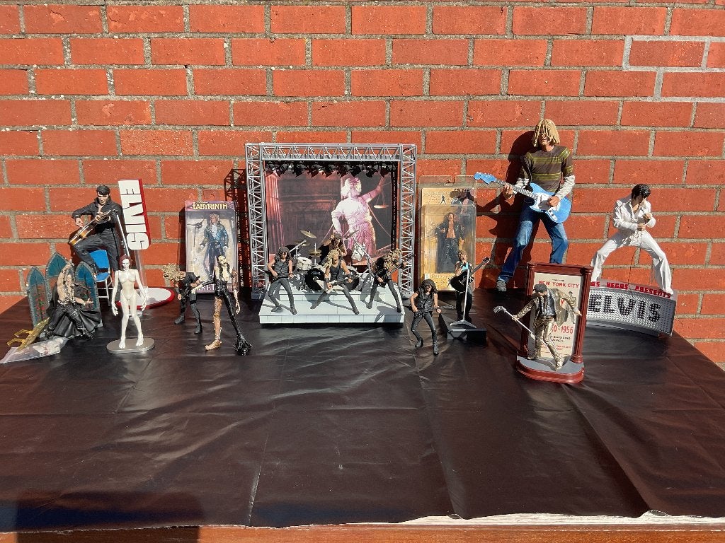 Zeldzame rock en pop figuren van mijn persoonlijk collectie, Ophalen of Verzenden