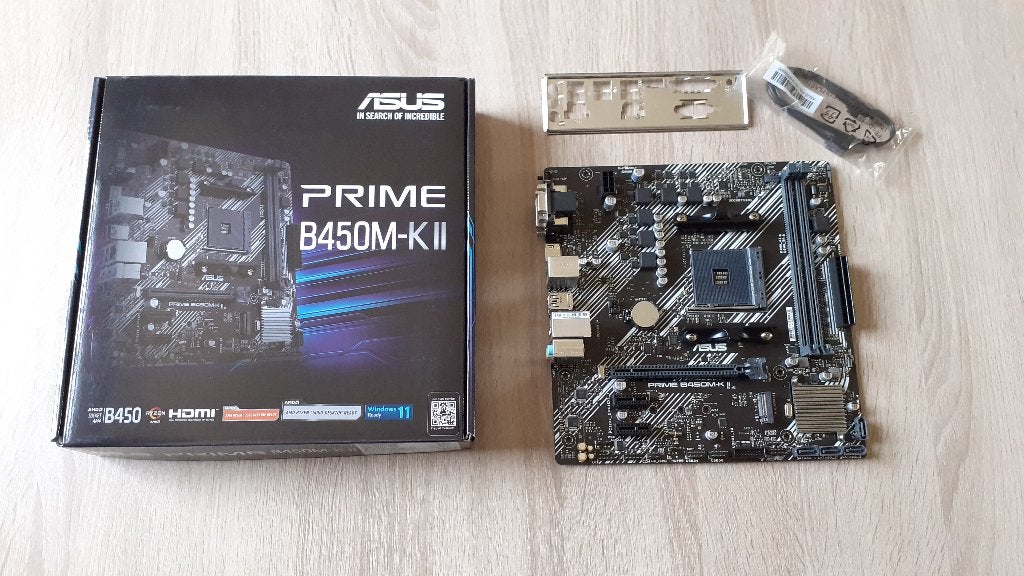 Carte mère AM4 Asus B450, Enlèvement ou Envoi, DDR4, Comme neuf, Micro-ATX