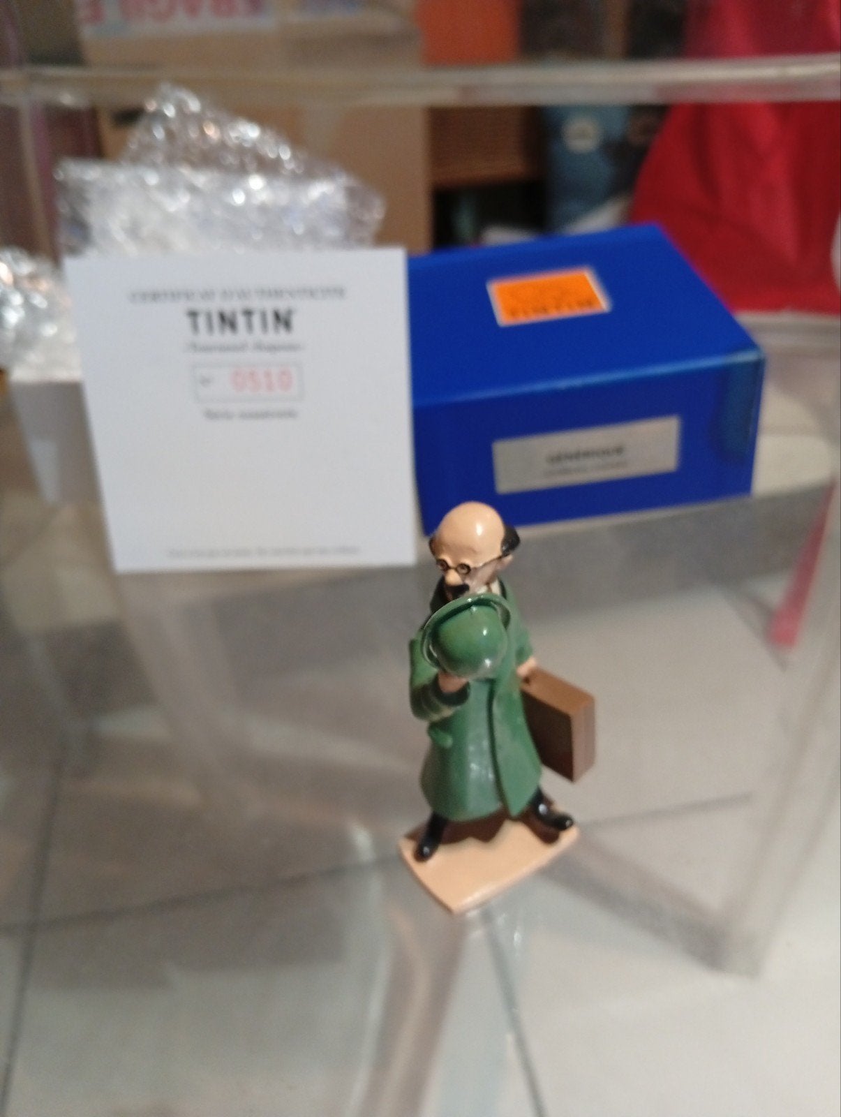 Tournesol chapeau...neuf ., Enlèvement ou Envoi, Tintin, Comme neuf, Statue ou Figurine