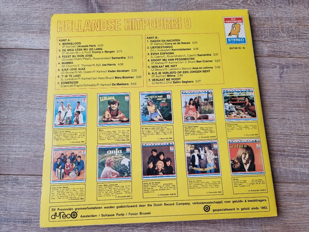 LP Various - Hollandse Hitpourri 9, Cd's en Dvd's, LP, Gebruikt, Ophalen of Verzenden, Gatefold hoes