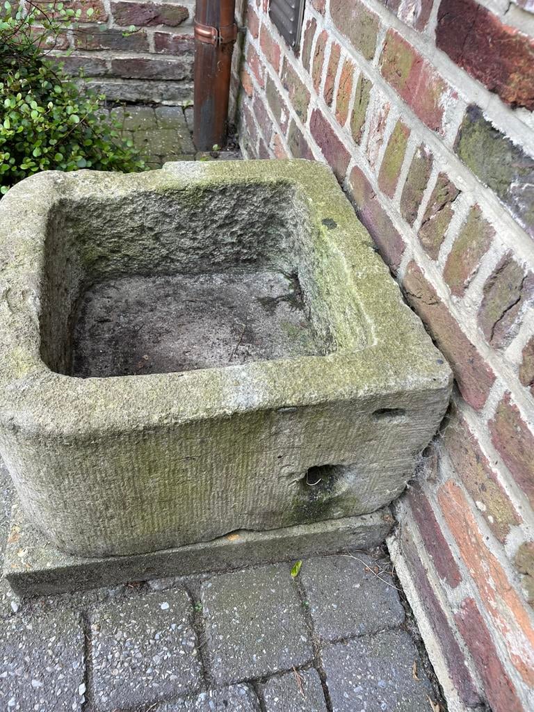 Wasbak blauwe steen, Pierre, Carré, 30 à 60 cm, Enlèvement