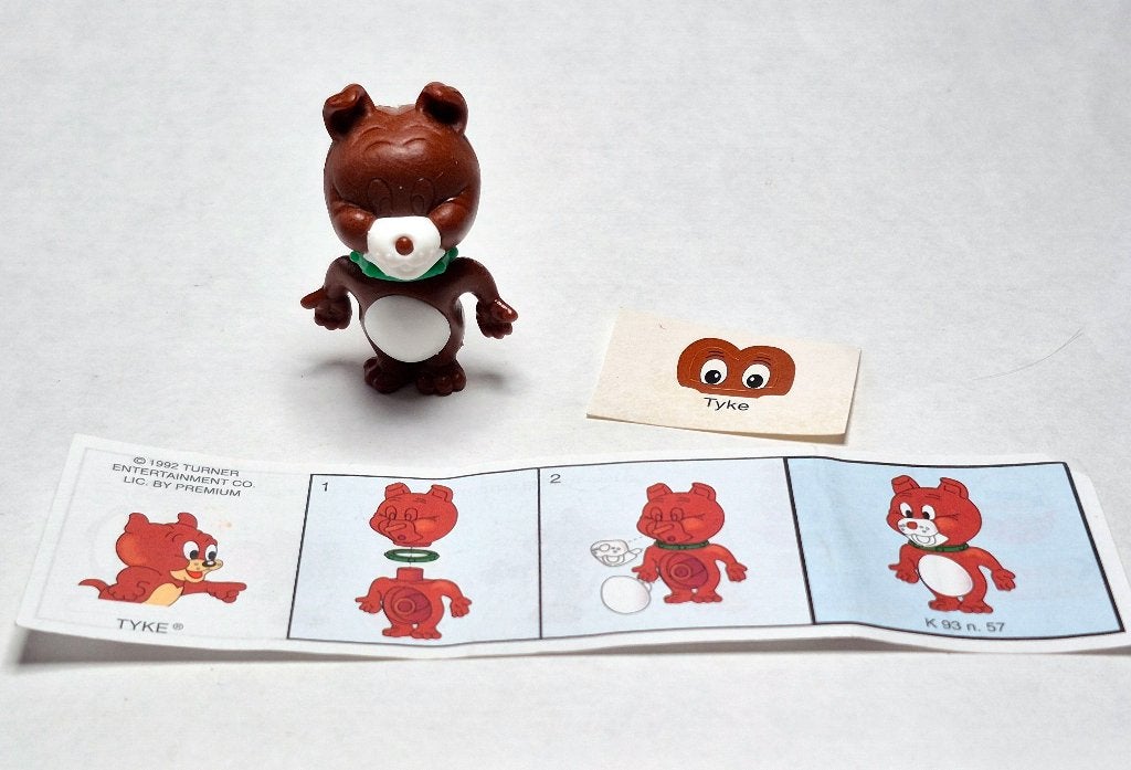 Tom and Jerry 1992 Tyke + AC + Bpz K93 N 57, Collections, Enlèvement ou Envoi, Comme neuf, Figurines