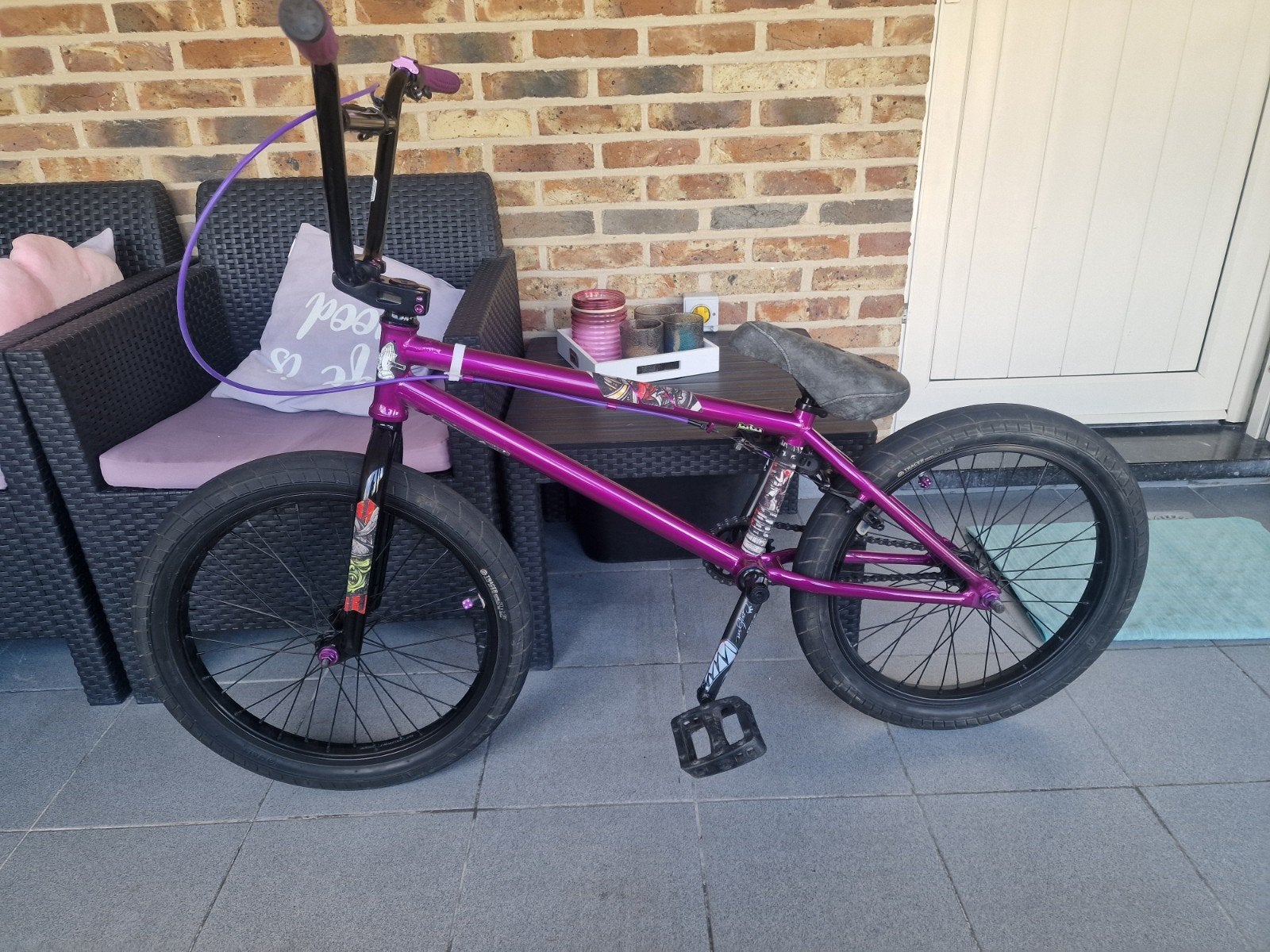 WTP Curse BMX, Fietsen en Brommers, Ophalen, 16 tot 20 inch, Velgrem, Zo goed als nieuw