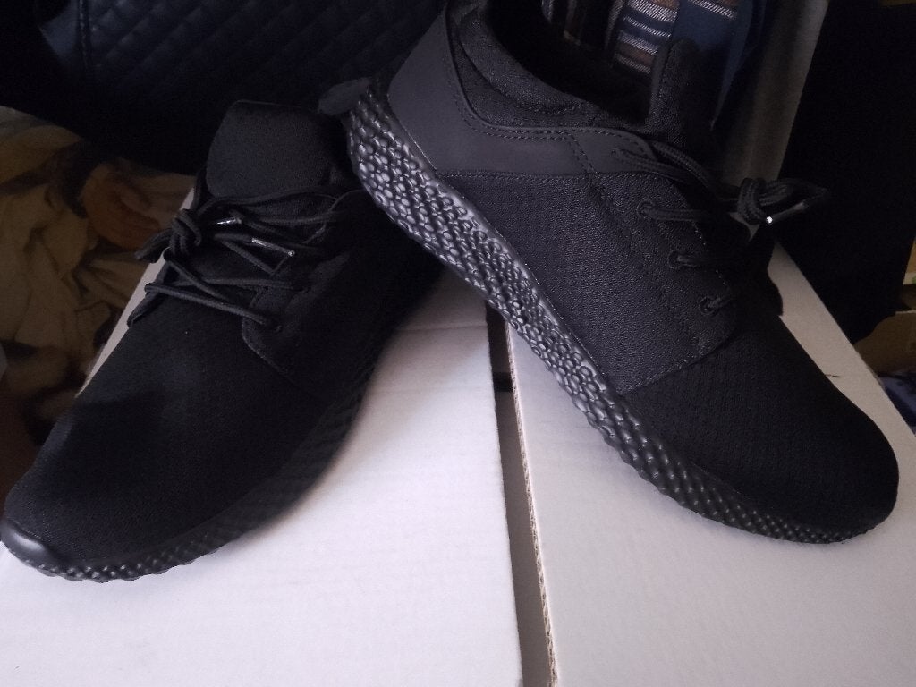 nieuw 46 pier one zwarte sneakers lichtgewicht, Kleding | Heren, Schoenen, Verzenden, Zwart, Nieuw, Pier One