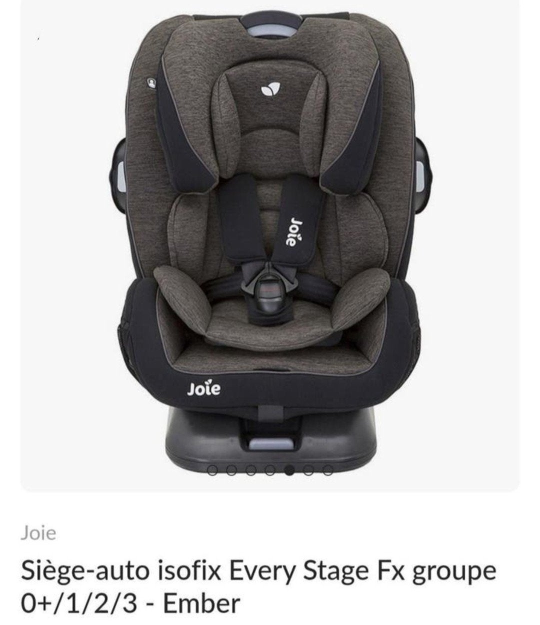 Siège auto évolutif de la marque JOIE, Enlèvement, 0 à 18 kg, Isofix