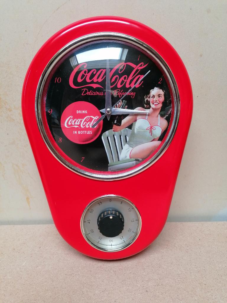 Coca-Cola klok, Verzamelen, Merken en Reclamevoorwerpen, Ophalen of Verzenden, Gebruikt