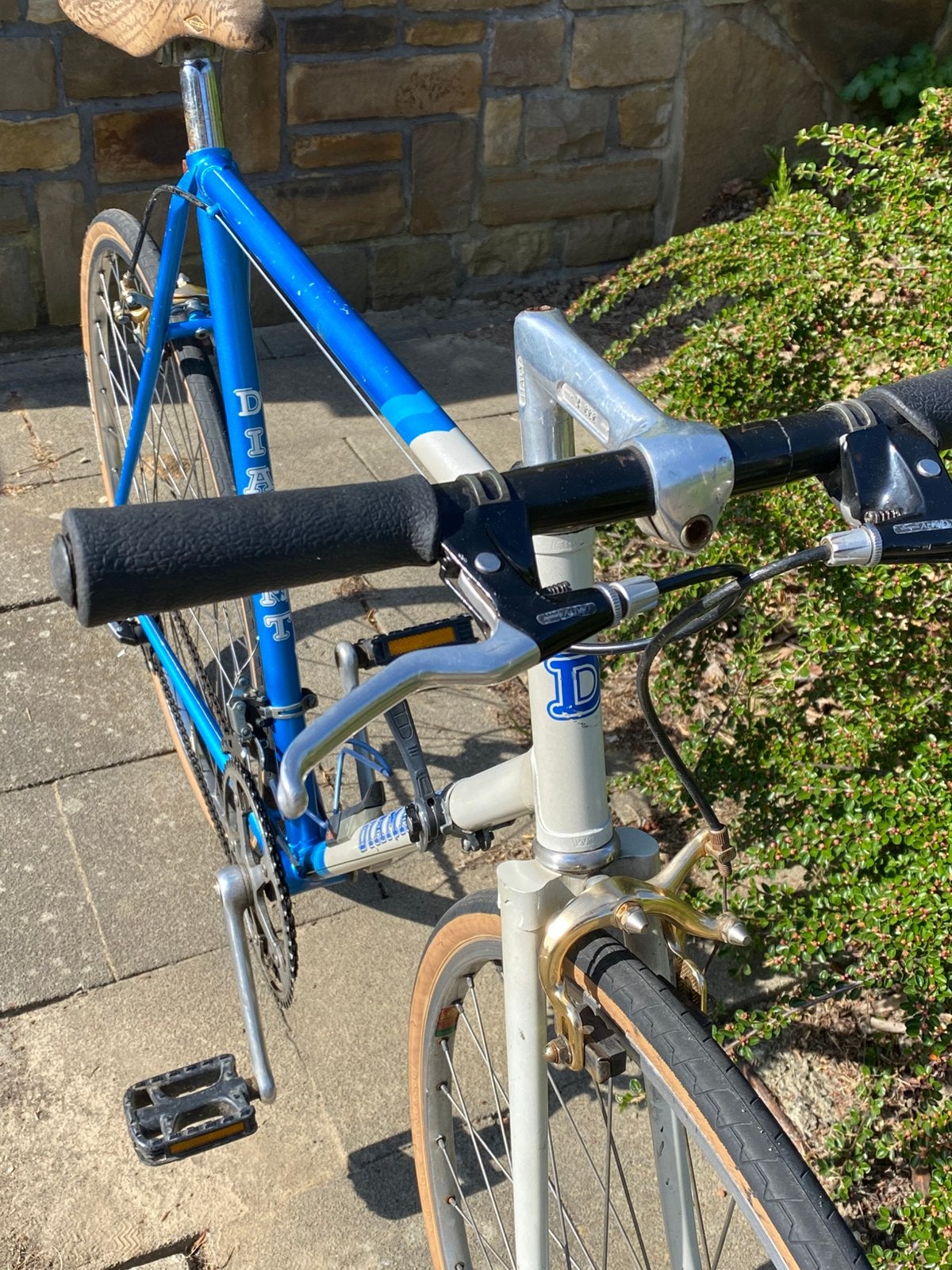 Omgebouwde retro koersfiets, Fietsen en Brommers, Ophalen, Zo goed als nieuw