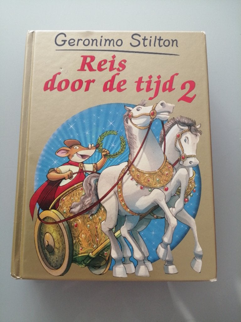 Geronimo stilton reis door de tijd, Boeken, Ophalen of Verzenden, Gelezen, Sprookjes