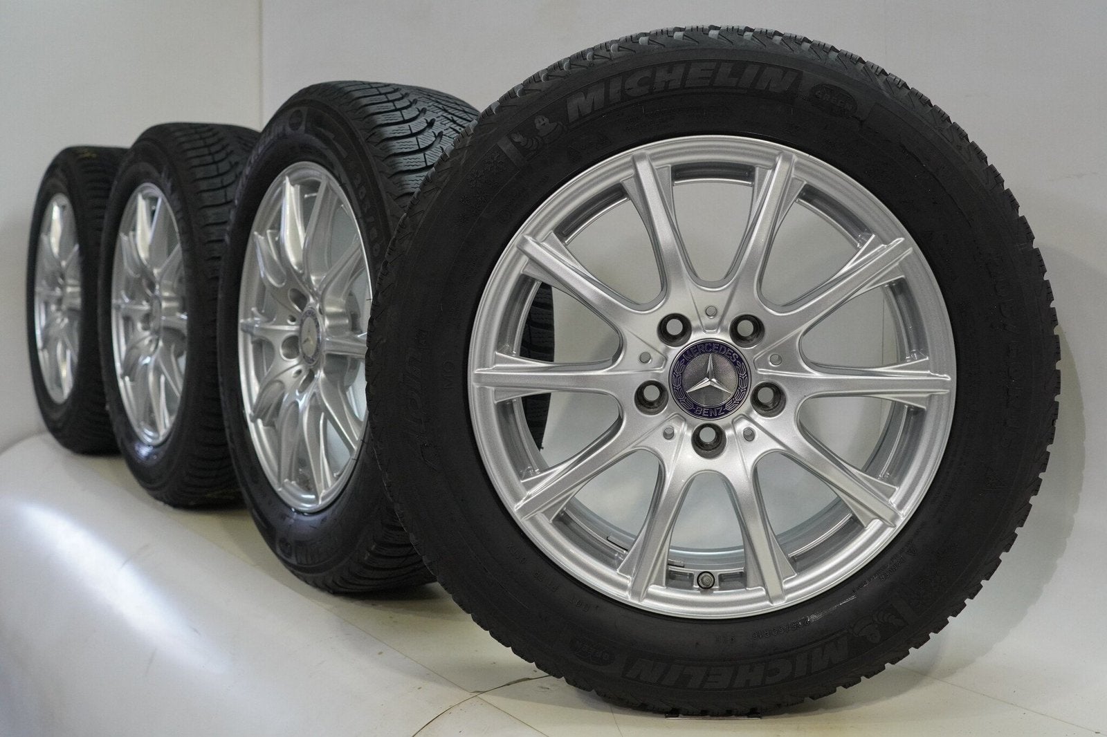 Mercedes 16 inch wielen TPMS winterband 2015 60 16, Auto-onderdelen, Ophalen, Gebruikt, 16 inch, Banden en Velgen