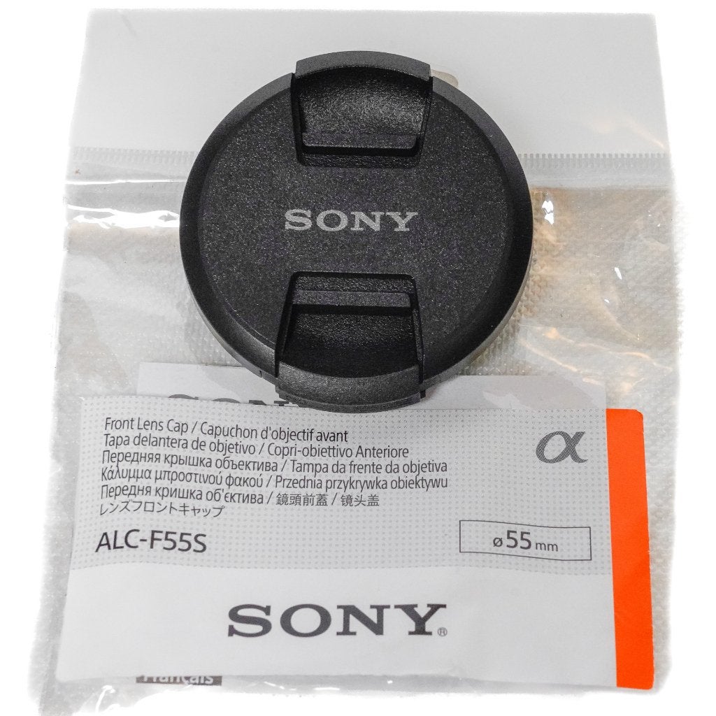 Originele Sony lensdop ALC-F55S  voor 55mm schroefdraad, Audio, Tv en Foto, Sony, Nieuw, Ophalen of Verzenden, Accessoires