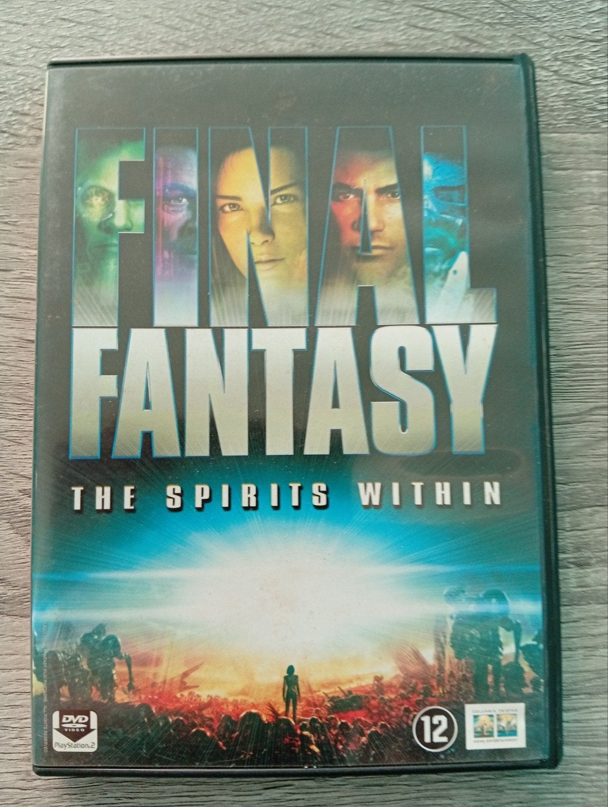 final fantasy thé spirit within animatie dvd, Bonusmateriaal, Engels, Animatie, Turks