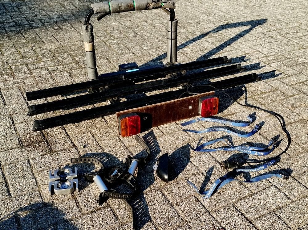 porte vélo pour 3 vélos en ordre de fonctionnement, Autos : Divers, Enlèvement, 3 vélos ou plus, Utilisé, Support d'attelage