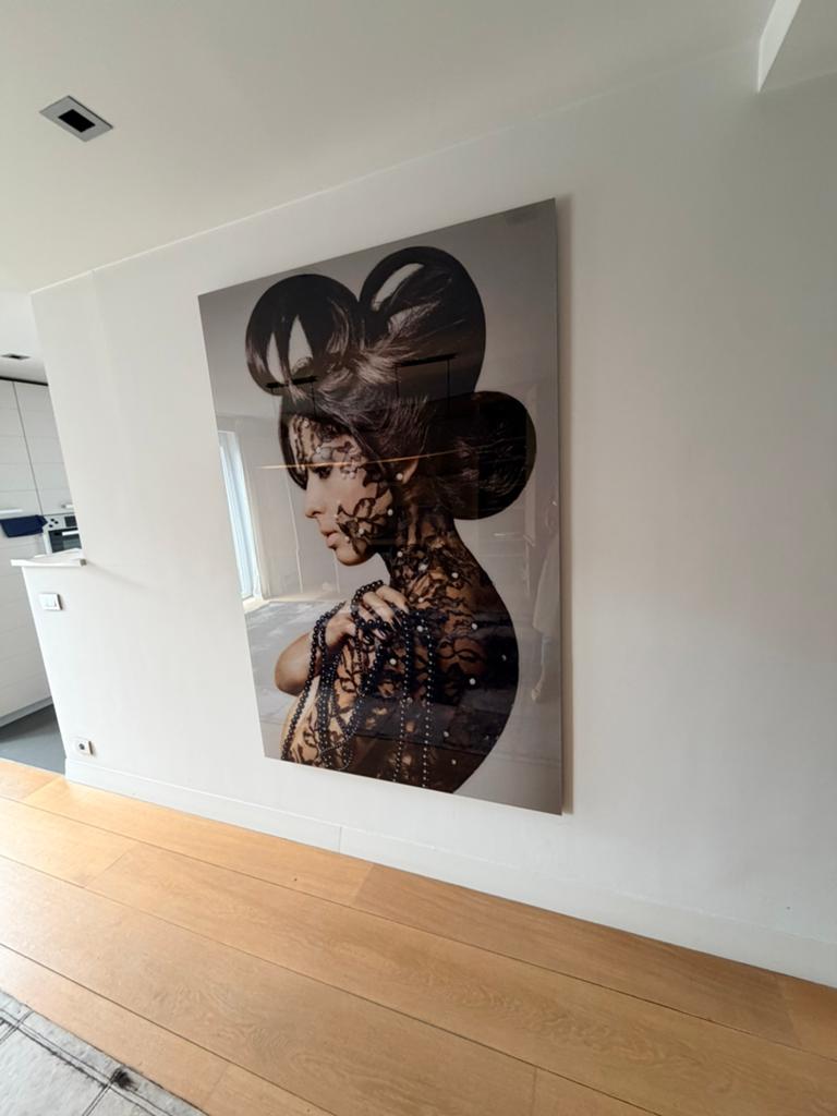 Diamond Woman – Luxe Design Wanddecoratie / Fotokader, Huis en Inrichting, Woonaccessoires | Schilderijen, Tekeningen en Foto's