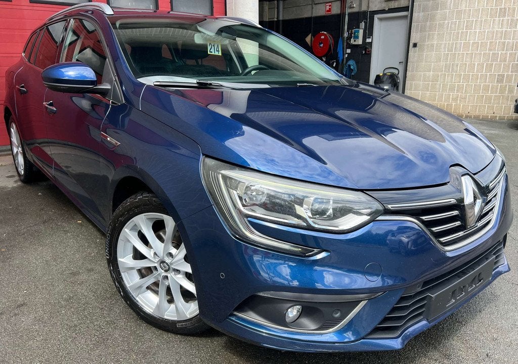 Renault Mégane SW 1.2 TCe Energy Limited + NAVIGATION, Auto's, Renault, Gebruikt, Euro 6, 4 cilinders, Blauw