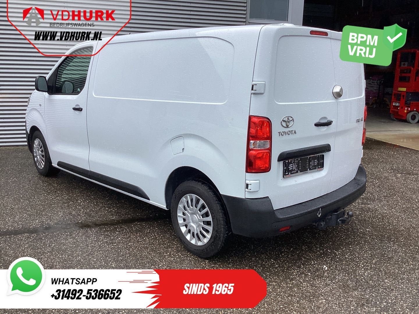Toyota PROACE Worker 2.0 145 pk Aut. L2 Adapt.Cruise/ Standk, Automaat, Wit, Bedrijf, Diesel