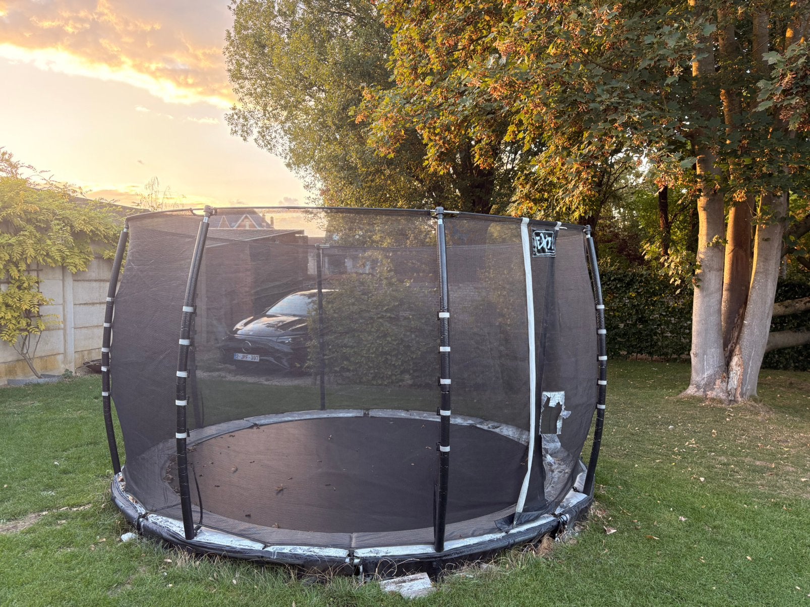 Trampoline Exit À VENDRE, Enlèvement, Utilisé