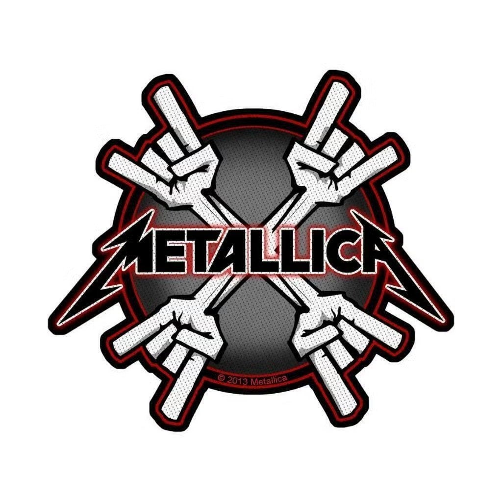Metallica - Metal Horns - patch officiële merchandise, Ophalen of Verzenden, Nieuw