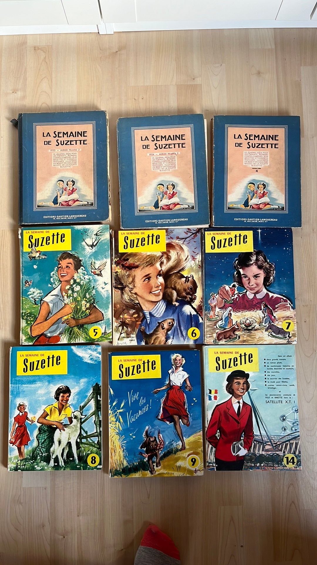 La semaine de Suzette (lot de livres), Livres, Enlèvement ou Envoi, Utilisé