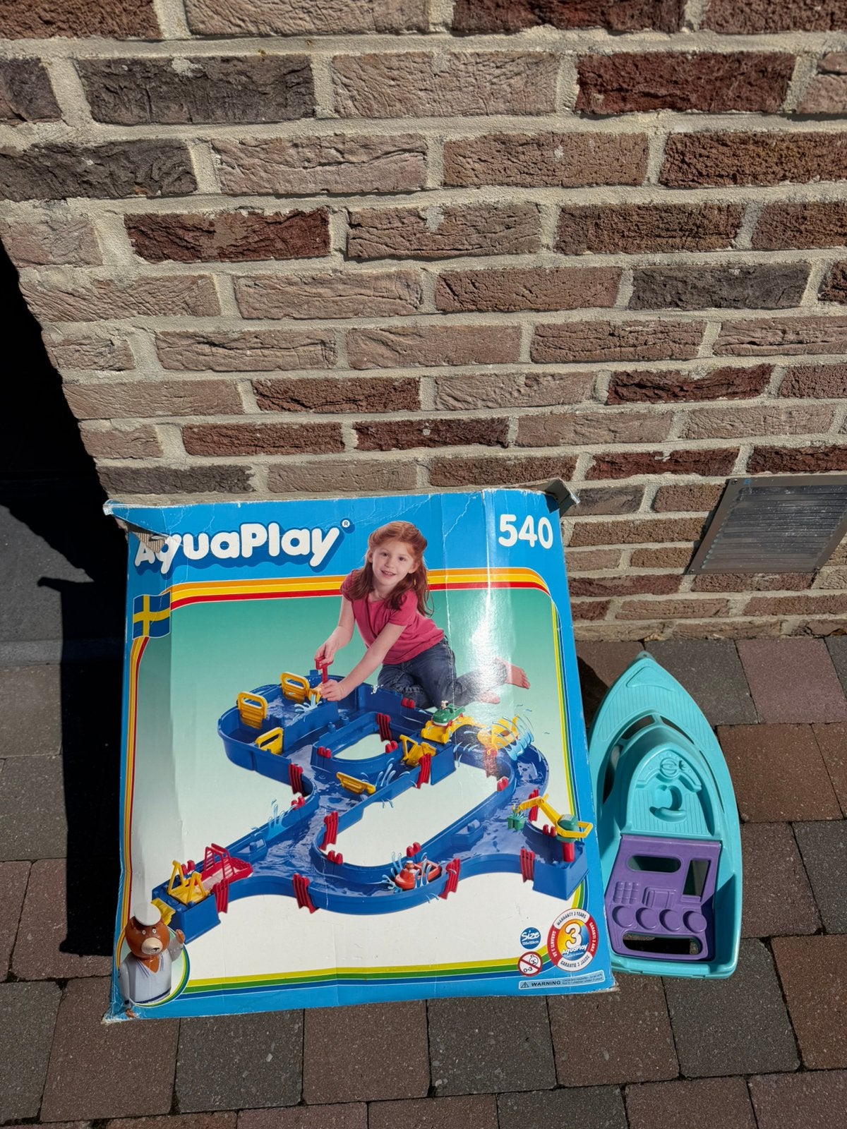 Waterspeelbaan, Kinderen en Baby's, Speelgoed | Buiten | Los speelgoed, Ophalen, Gebruikt