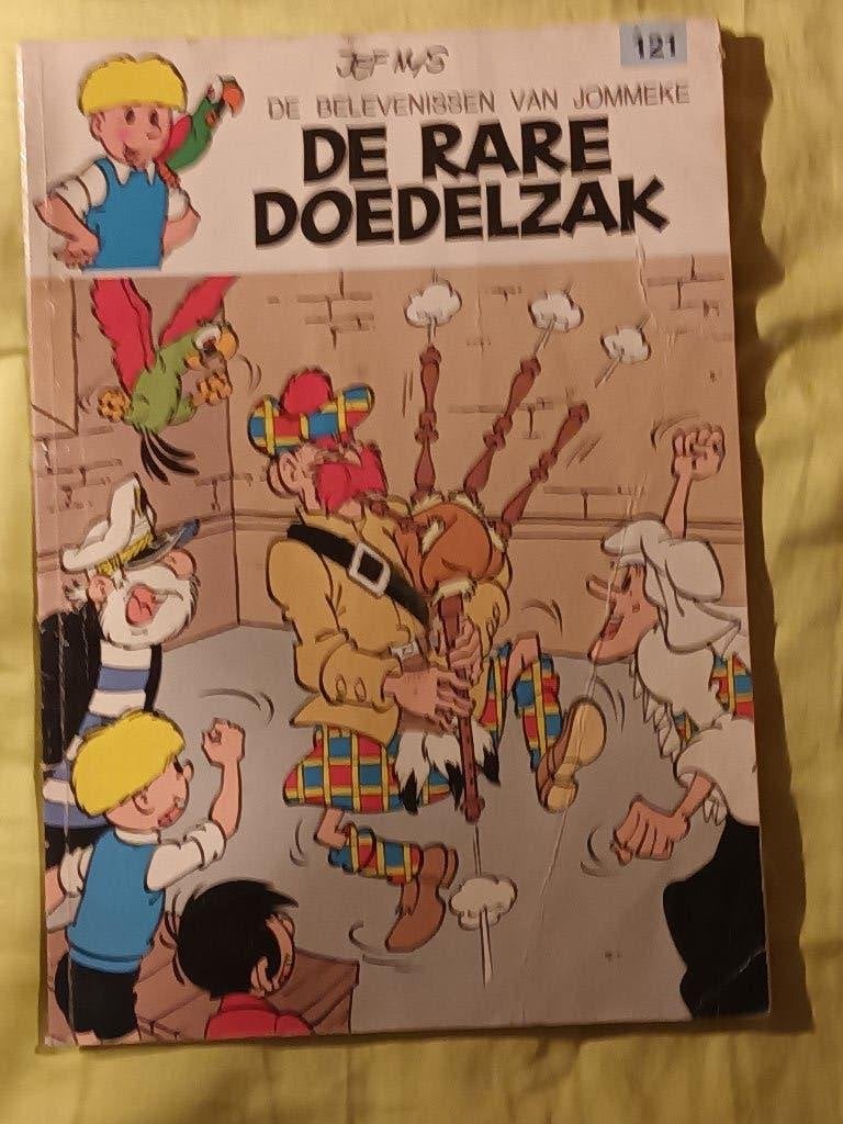 Jommeke 121: de rare doedelzak, Eén stripboek, Ophalen of Verzenden, Gelezen