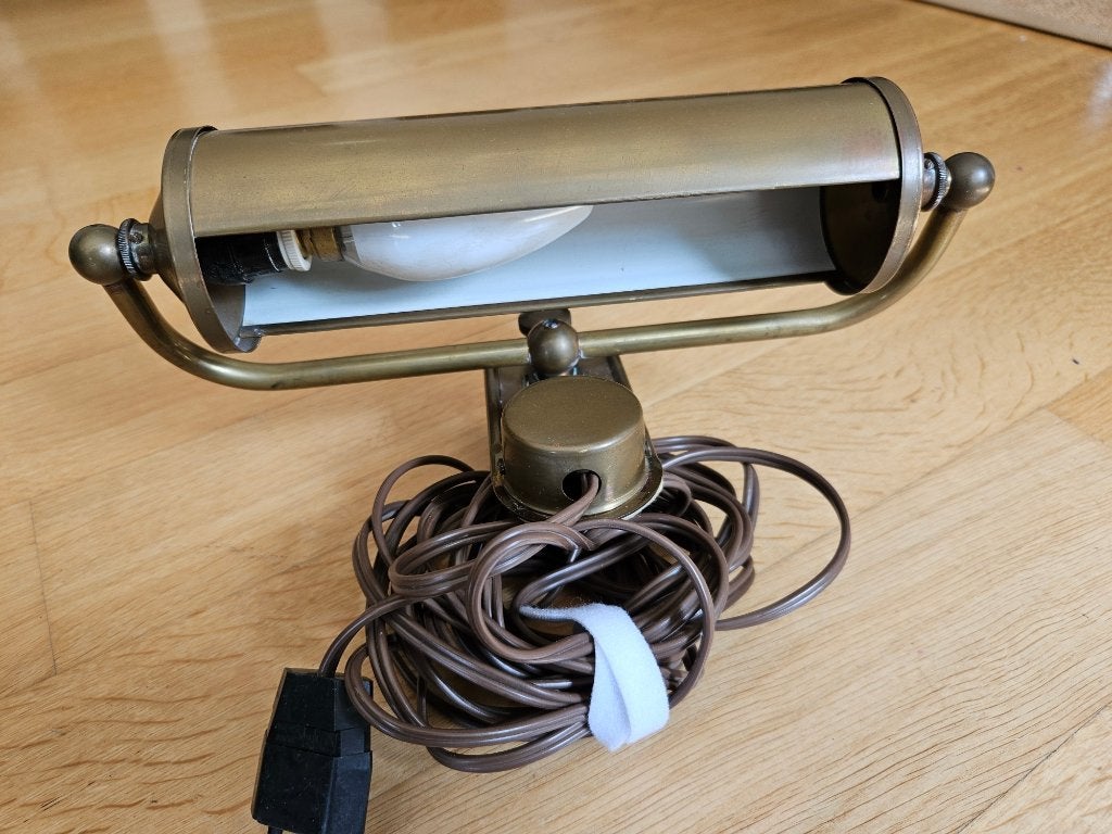 Functionele koperen pianolamp/muziekstandaard/partities, Ophalen of Verzenden
