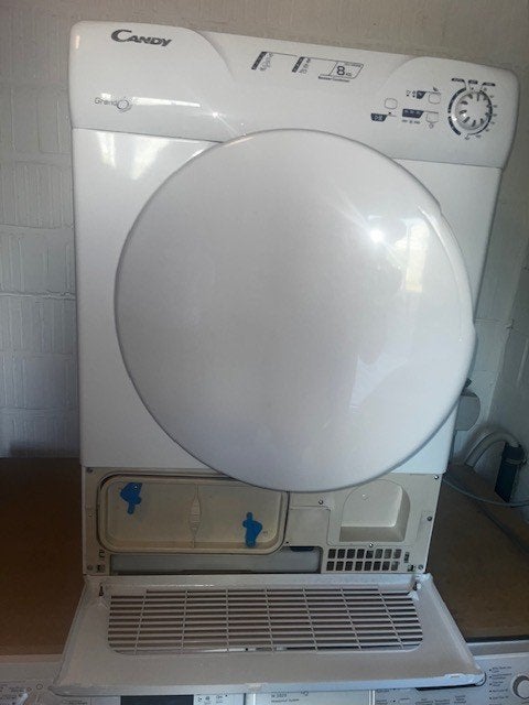 Candy GrandÓ Comfort GCC 580NB Condensdroger – 8 kg, Elektronische apparatuur, Droogkasten, Ophalen, 6 tot 8 kg, Minder dan 85 cm