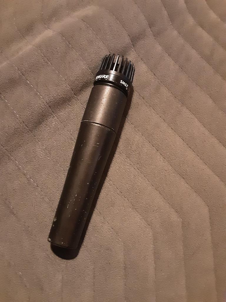 MICRO SHURE SM 57, Muziek en Instrumenten, Microfoons, Ophalen, Gebruikt, Instrumentmicrofoon