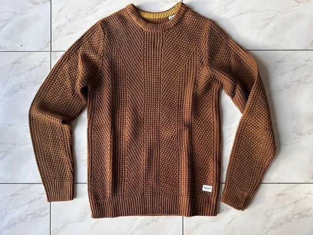 Pull Jack&Jones taille M (yv019), Enlèvement ou Envoi, Jack&Jones, Comme neuf, Brun
