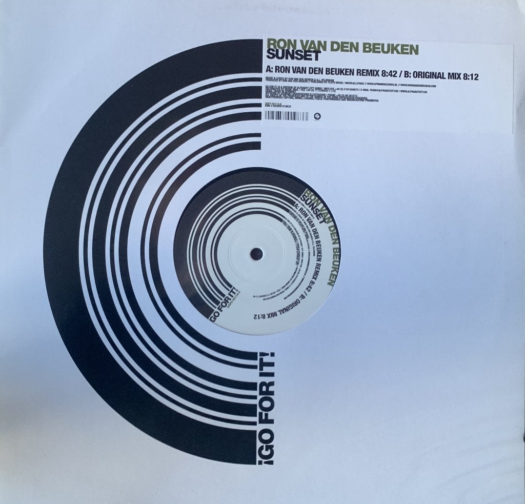 RON VAN DEN BEUKEN   SUNSET, Cd's en Dvd's, Ophalen of Verzenden, Trance