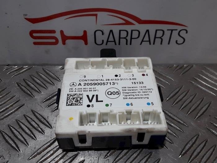Module verrouillage central des portes d'un Mercedes C-Klass, 3 mois de garantie, Utilisé, -, -