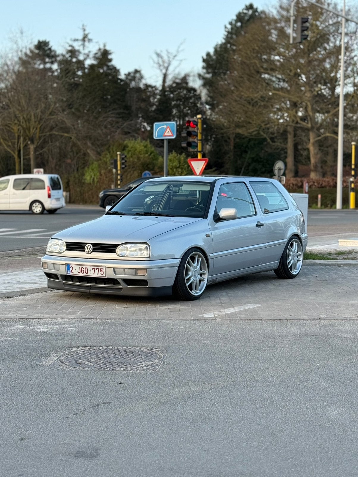 AZEV E 4x100 17inch 8J ET20, Auto-onderdelen, Ophalen, Gebruikt, Banden en Velgen, 17 inch