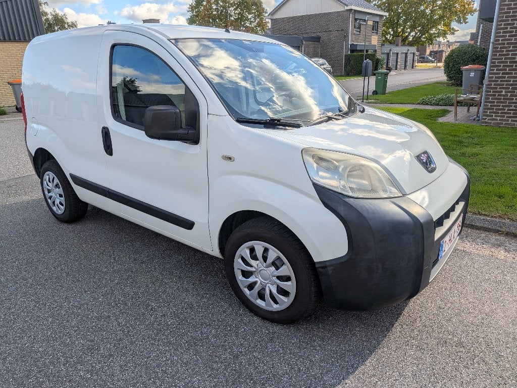 Peugeot Bipper diesel – bouwjaar 2011 – circa 170.000 km, Euro 5, Stof, 4 cilinders, Wit