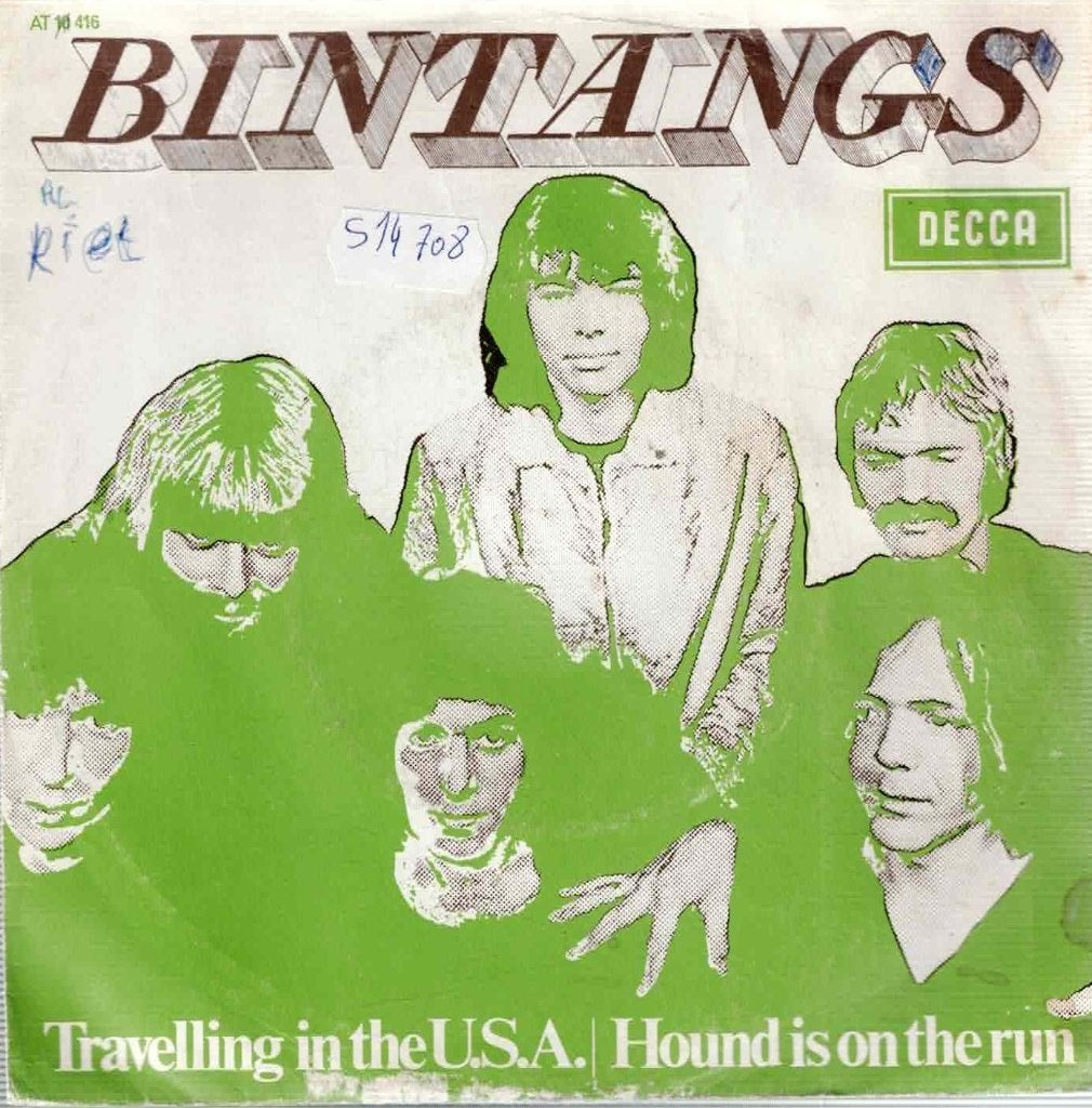 Vinyl, 7"  /  Bintangs – Travelling In The U.S.A. / Hound .., CD & DVD, Vinyles | Autres Vinyles, 1960 - 1969, Autres formats