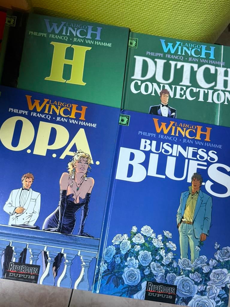 Largo Winch Comics, pakket van 4, Boeken, Stripverhalen, Ophalen of Verzenden, Zo goed als nieuw