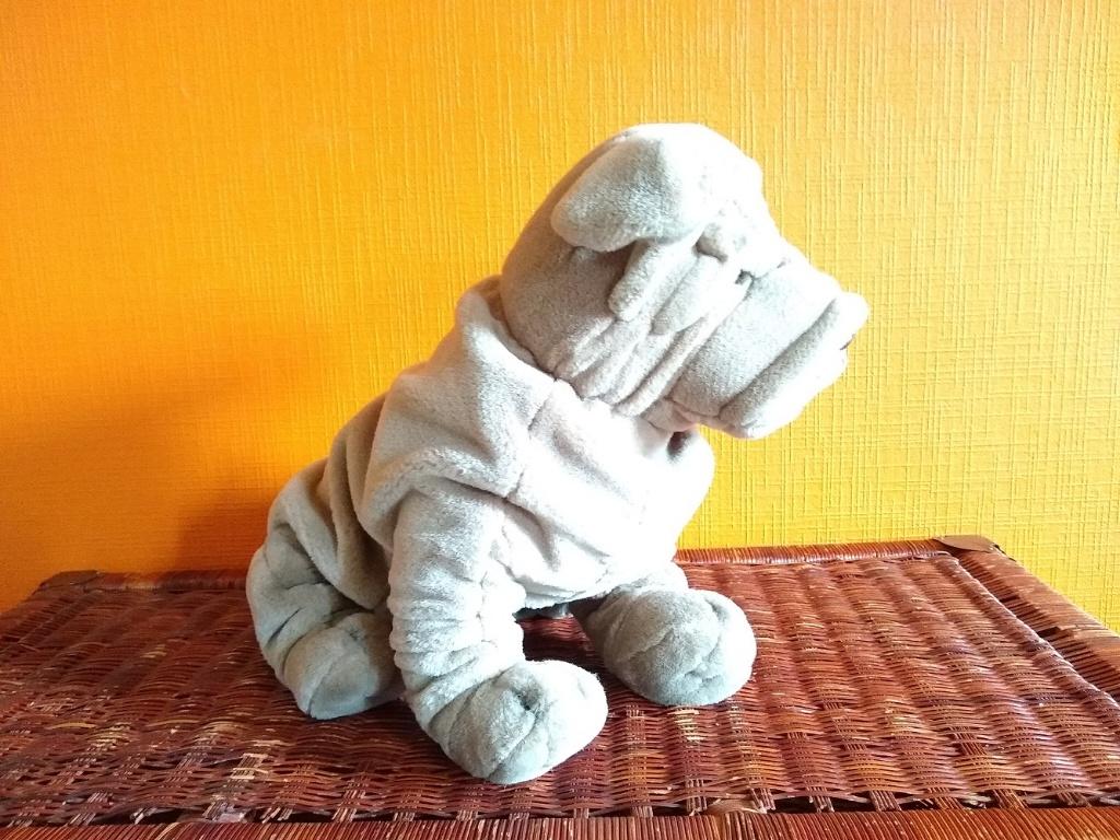 knuffel hond 40 cm in perfekte staat, Kinderen en Baby's, Speelgoed | Knuffels en Pluche, Ophalen, Zo goed als nieuw, Hond