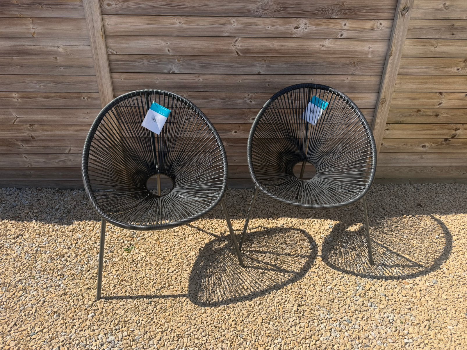 2 stijlvolle formentera tuinstoelen, Ophalen, Nieuw, Kunststof