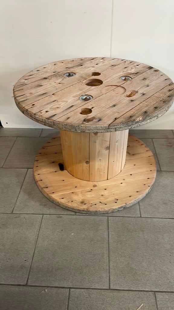 Touret en bois diam:70cm lar:50cm, offre apd 10€, Enlèvement, Comme neuf, Bois