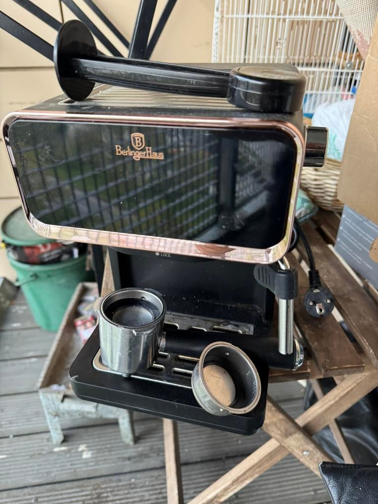 Berlinger haus espresso digitaal 3en 1, Electroménager, Enlèvement, Comme neuf