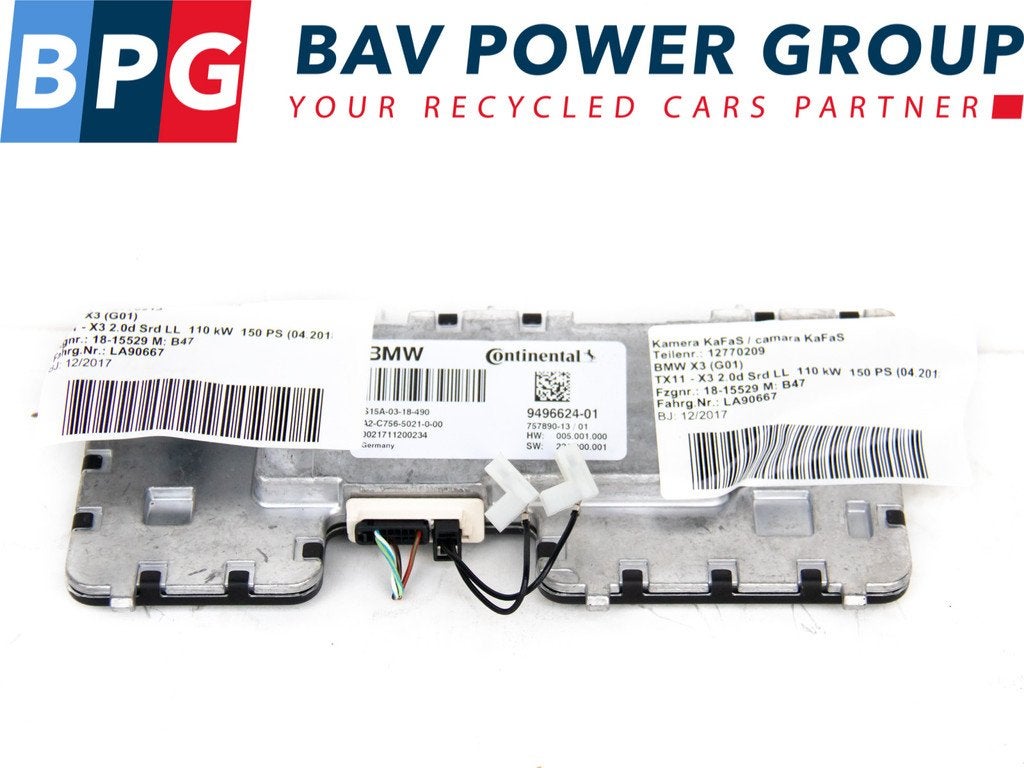 CAMERA VOOR KAFAS BMW X3 (G01) (66515A081A1), Auto-onderdelen, Gebruikt, BMW, Petuelring 130
80809  München, DE, Bayerische Motoren Werke AG