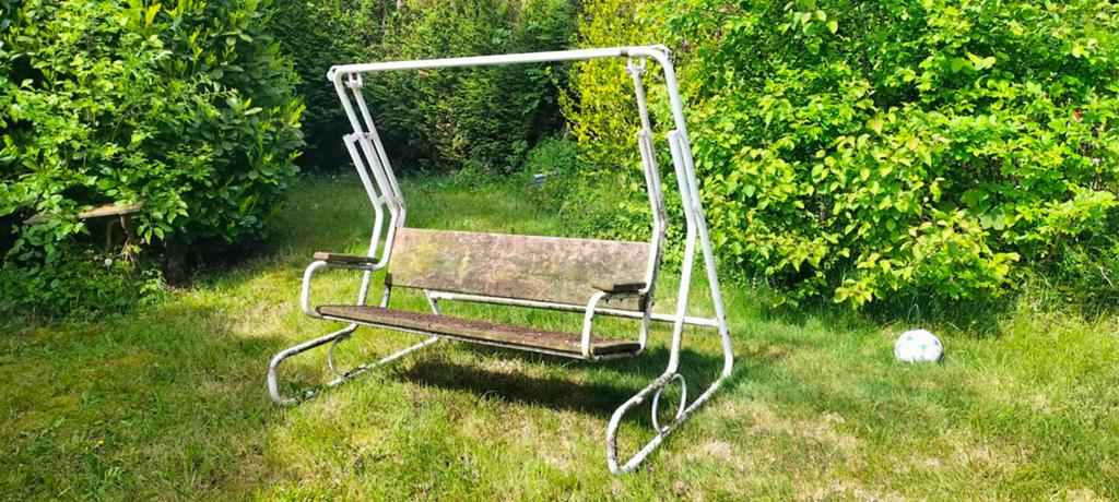 Balancelle de jardin Vintage, Enlèvement