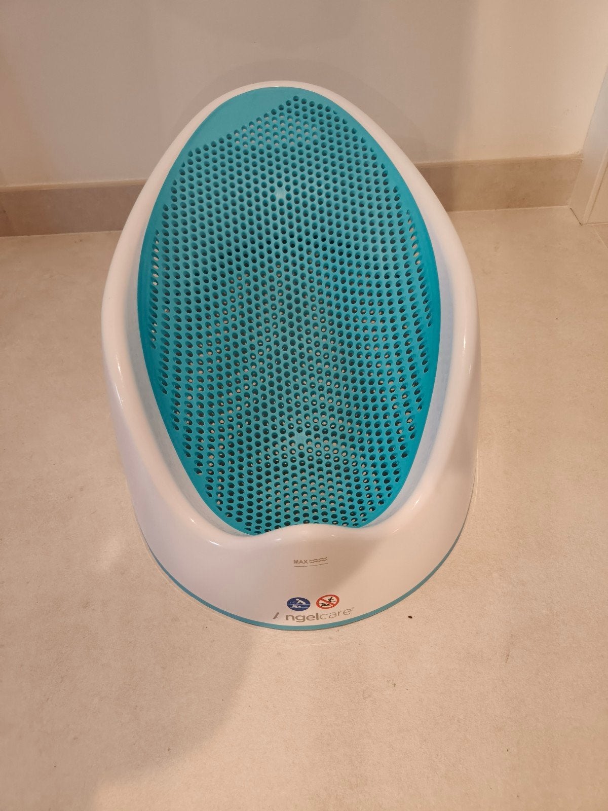 Angelcare badstoeltje blauw, Ophalen, Zo goed als nieuw, Badzitje of Badring
