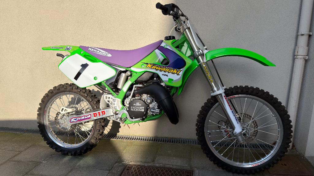 Kawasaki KX125 1996 Jeff Emig Replica, 125 cm³, Particulier, Moto de cross, 12 à 35 kW