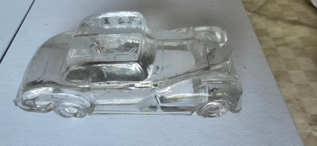 Mercedes cabrio glas, Ophalen