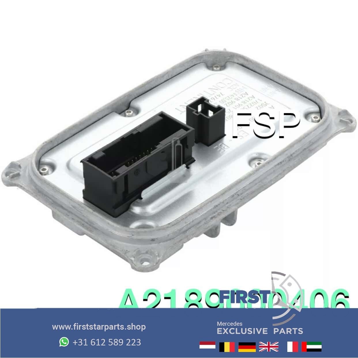 A2189000406 W218 CLS Koplampmodule Mercedes LED koplamp modu, Utilisé, -, -, Enlèvement ou Envoi